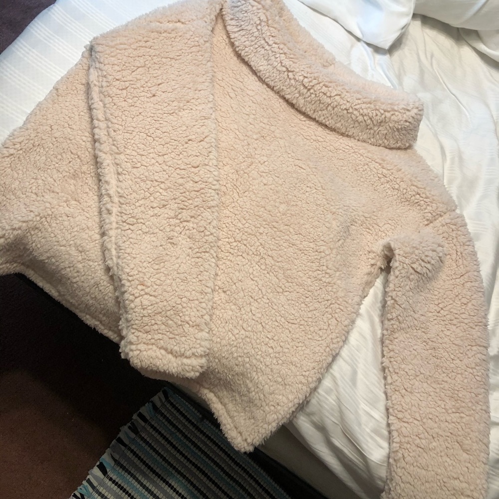 Fluffy sweater